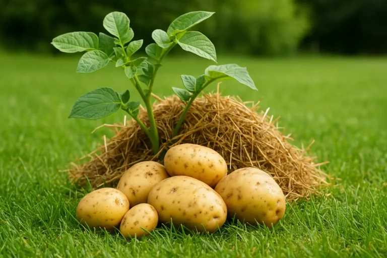Cultiver des pommes de terre sur gazon : méthode simple et sans labour