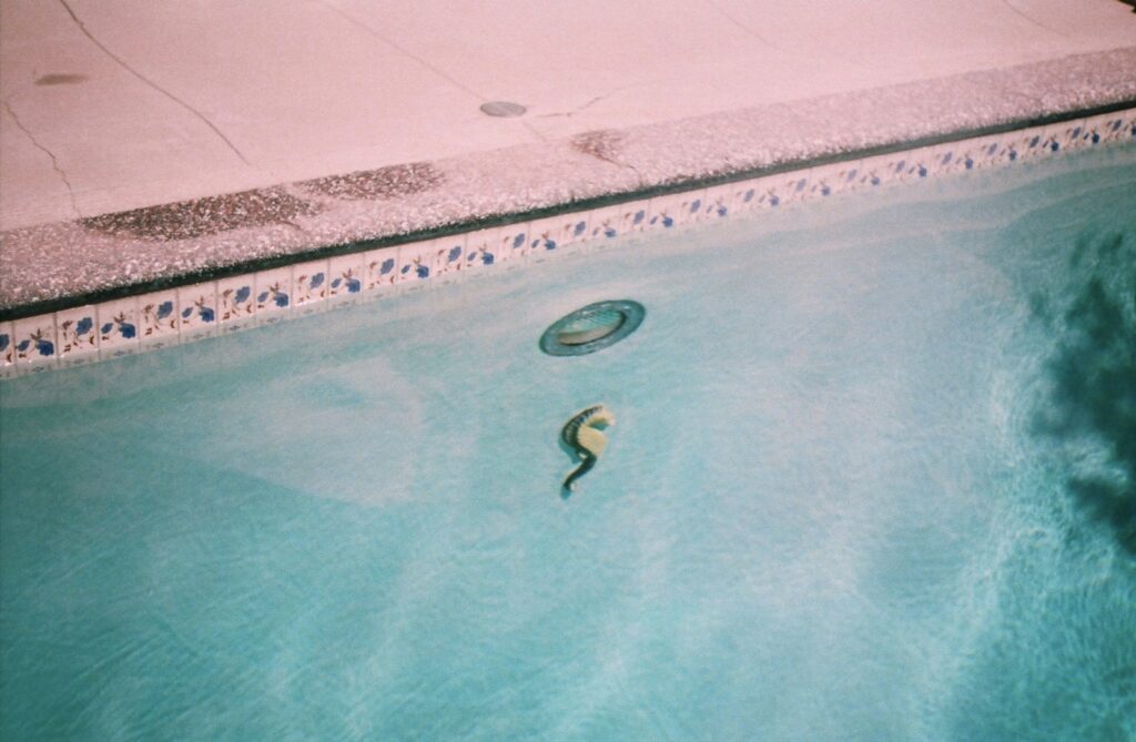 blue pool