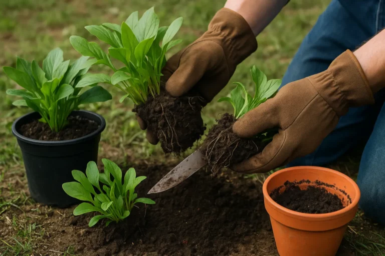 Quelles plantes peut-on multiplier par division ?