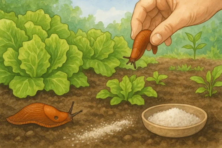 Limaces au potager : comment s’en débarrasser naturellement ?