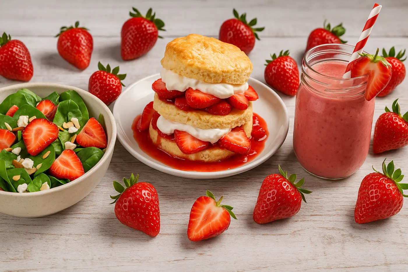3 recettes faciles pour cuisiner vos fraises du jardin cet été